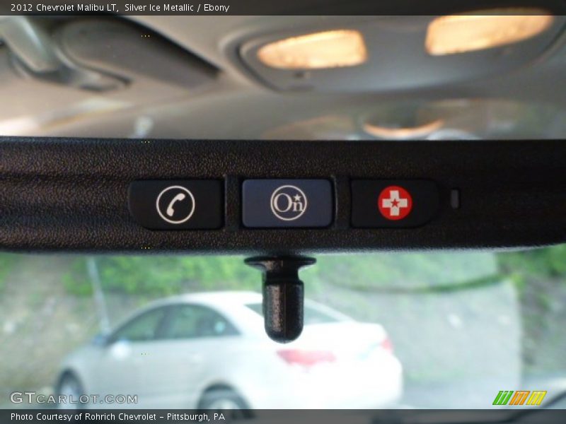 Silver Ice Metallic / Ebony 2012 Chevrolet Malibu LT