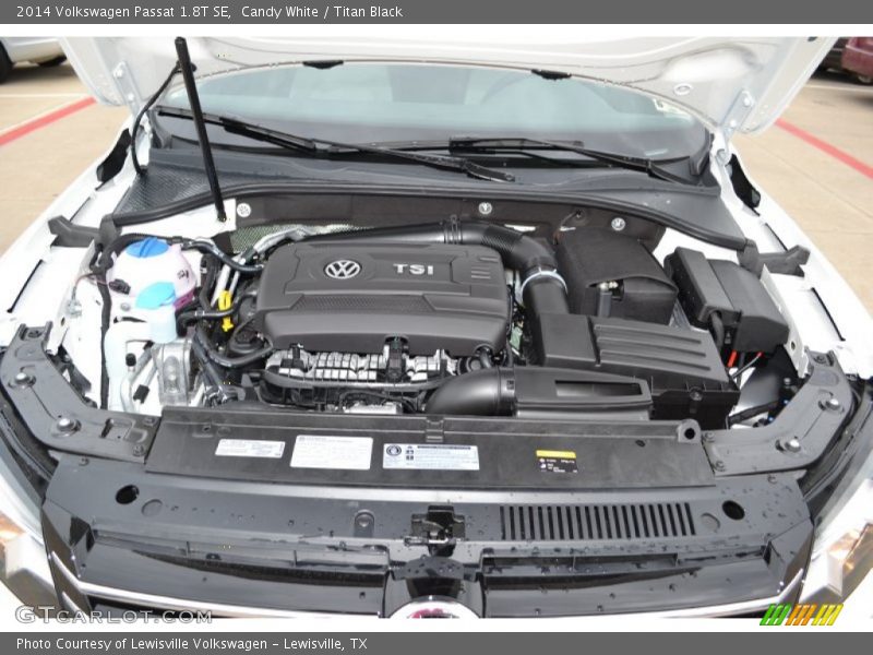 Candy White / Titan Black 2014 Volkswagen Passat 1.8T SE