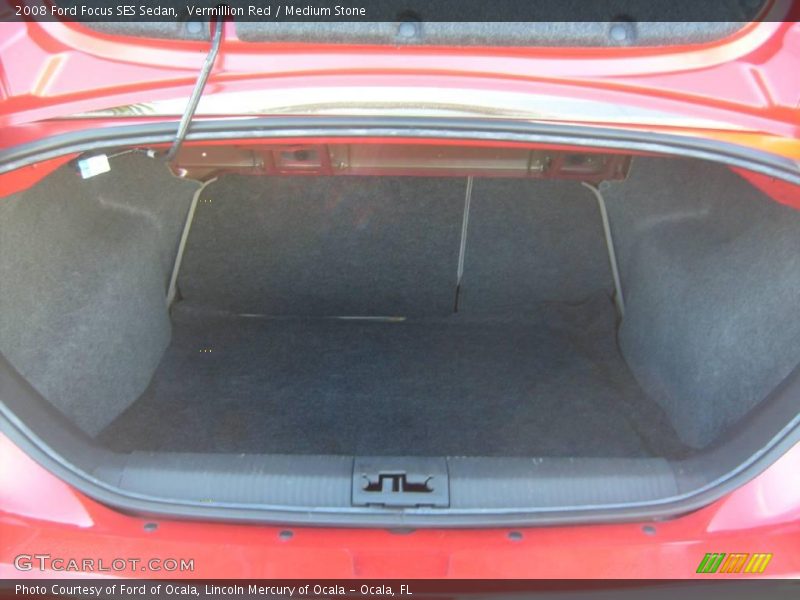 Vermillion Red / Medium Stone 2008 Ford Focus SES Sedan