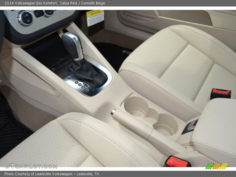 Salsa Red / Cornsilk Beige 2014 Volkswagen Eos Komfort