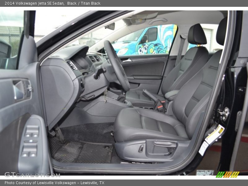 Black / Titan Black 2014 Volkswagen Jetta SE Sedan