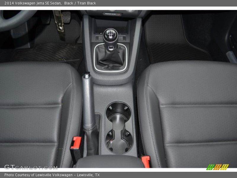 Black / Titan Black 2014 Volkswagen Jetta SE Sedan