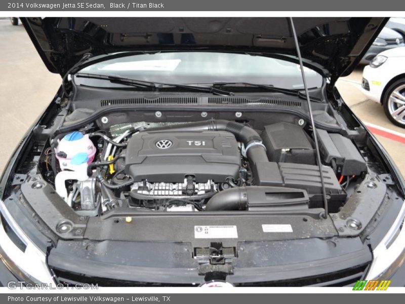 Black / Titan Black 2014 Volkswagen Jetta SE Sedan