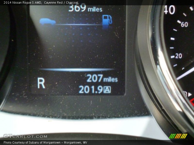 Cayenne Red / Charcoal 2014 Nissan Rogue S AWD