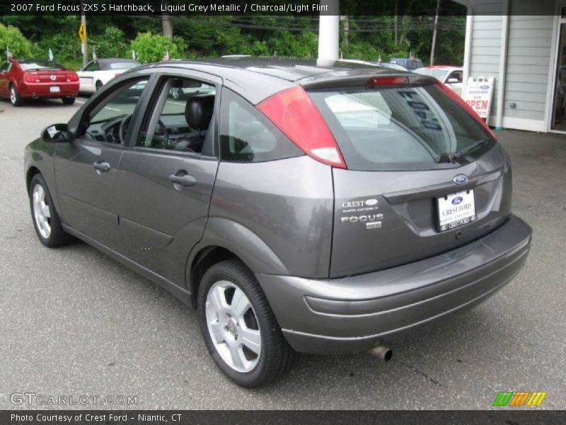 Liquid Grey Metallic / Charcoal/Light Flint 2007 Ford Focus ZX5 S Hatchback
