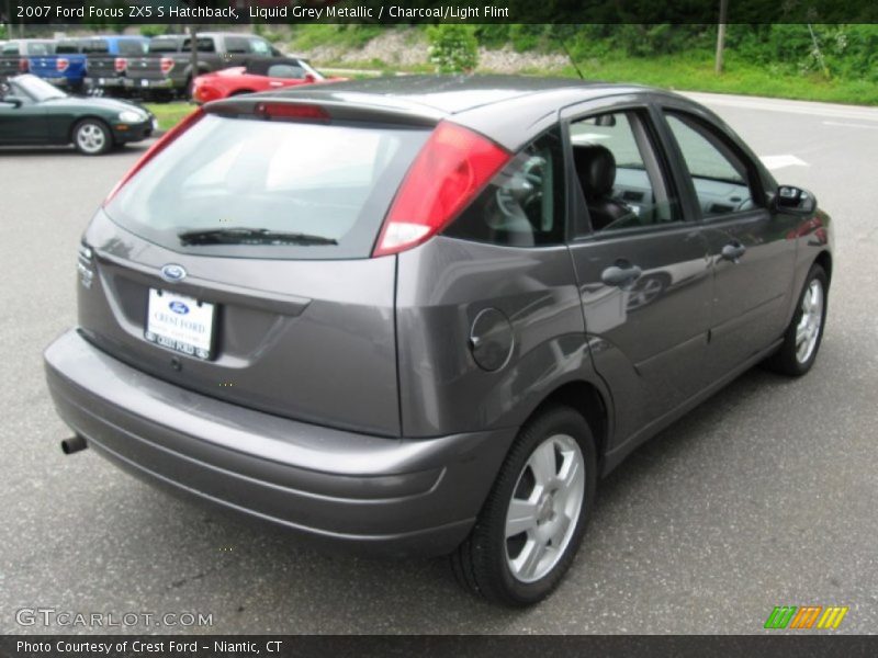Liquid Grey Metallic / Charcoal/Light Flint 2007 Ford Focus ZX5 S Hatchback