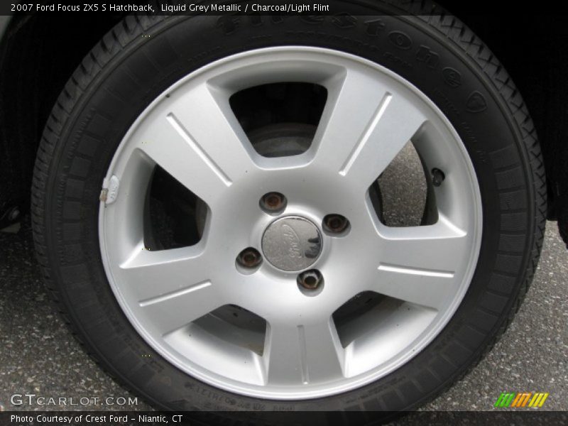 Liquid Grey Metallic / Charcoal/Light Flint 2007 Ford Focus ZX5 S Hatchback