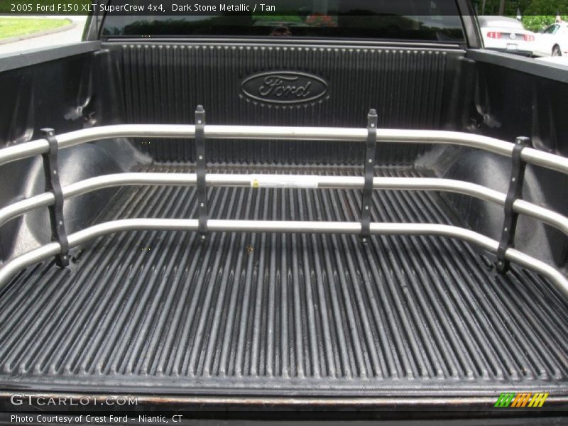 Dark Stone Metallic / Tan 2005 Ford F150 XLT SuperCrew 4x4