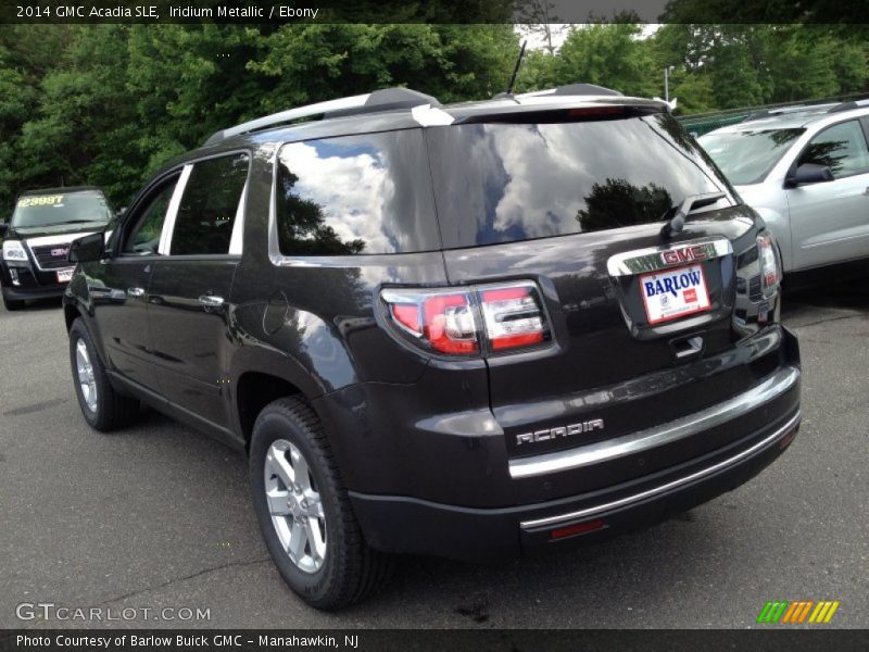 Iridium Metallic / Ebony 2014 GMC Acadia SLE
