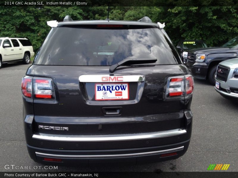 Iridium Metallic / Ebony 2014 GMC Acadia SLE