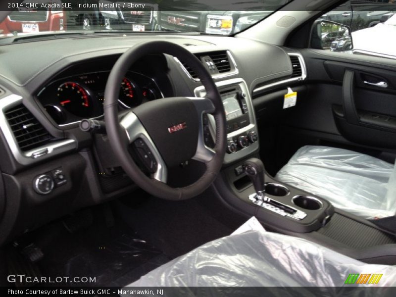 Iridium Metallic / Ebony 2014 GMC Acadia SLE