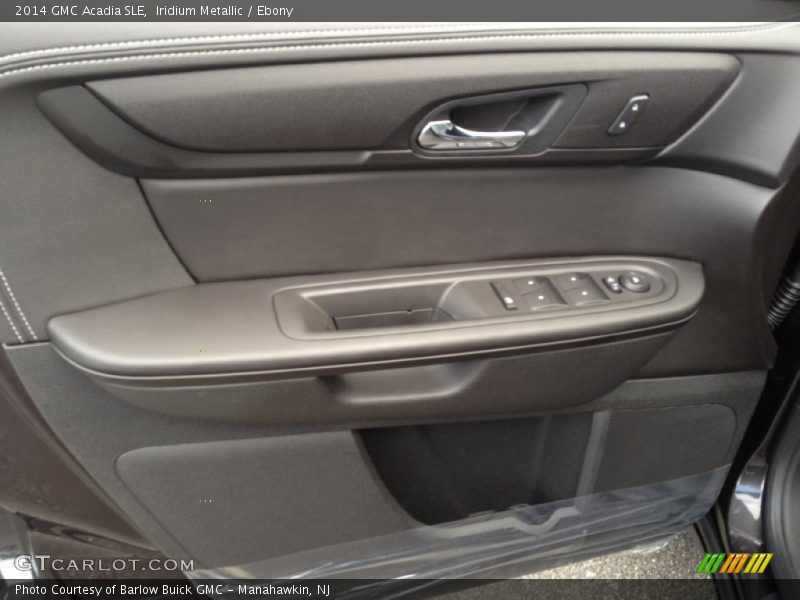 Iridium Metallic / Ebony 2014 GMC Acadia SLE