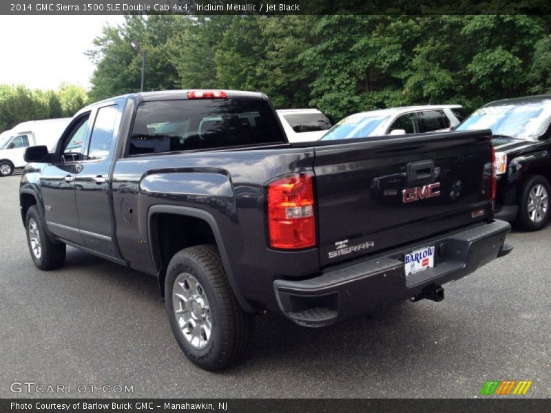 Iridium Metallic / Jet Black 2014 GMC Sierra 1500 SLE Double Cab 4x4