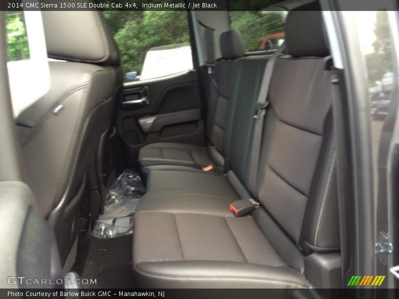 Iridium Metallic / Jet Black 2014 GMC Sierra 1500 SLE Double Cab 4x4
