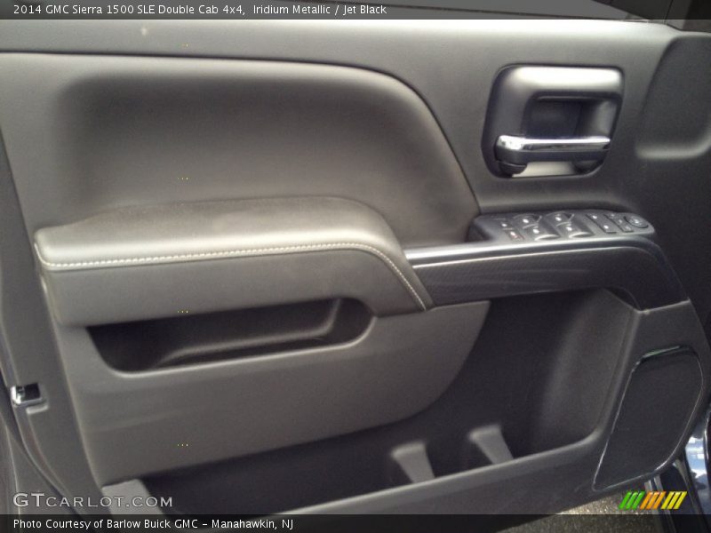 Iridium Metallic / Jet Black 2014 GMC Sierra 1500 SLE Double Cab 4x4