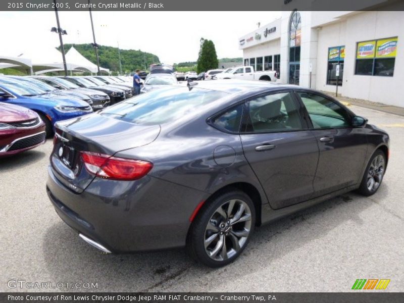 Granite Crystal Metallic / Black 2015 Chrysler 200 S