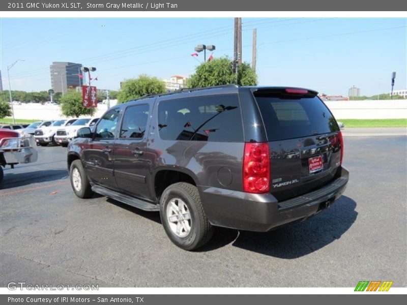 Storm Gray Metallic / Light Tan 2011 GMC Yukon XL SLT