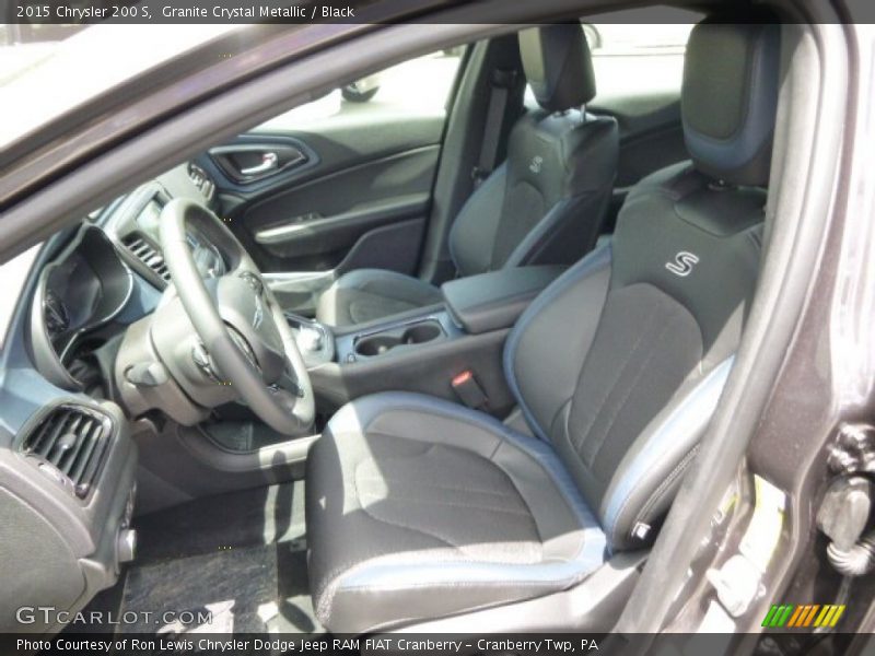 Front Seat of 2015 200 S