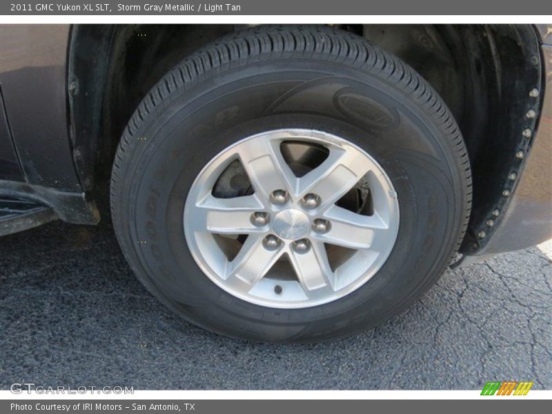 Storm Gray Metallic / Light Tan 2011 GMC Yukon XL SLT