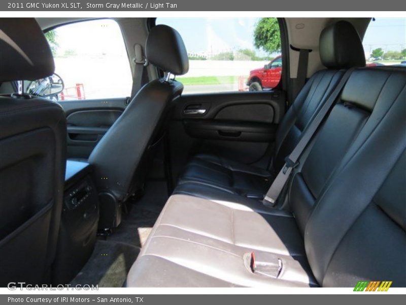 Storm Gray Metallic / Light Tan 2011 GMC Yukon XL SLT