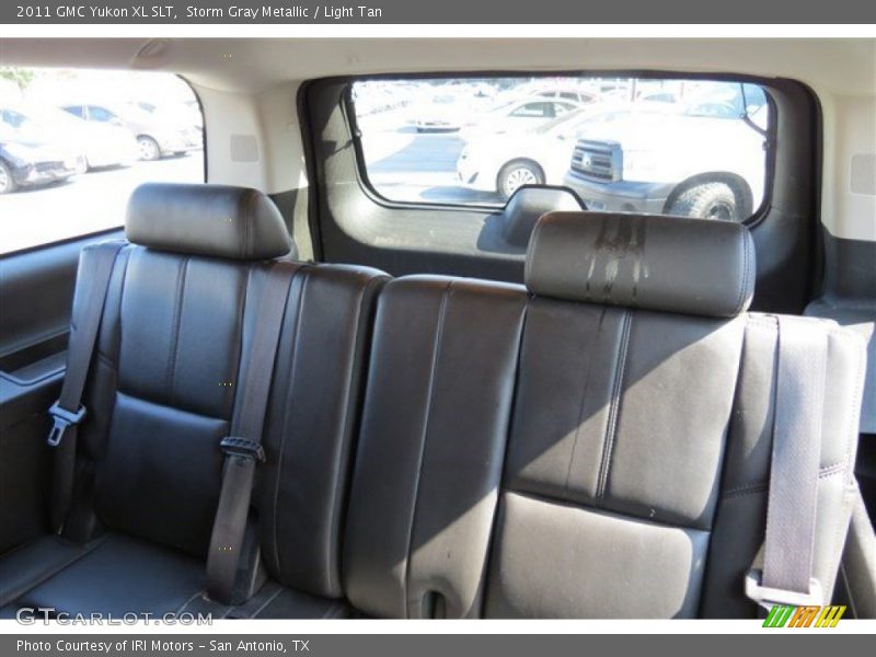 Storm Gray Metallic / Light Tan 2011 GMC Yukon XL SLT