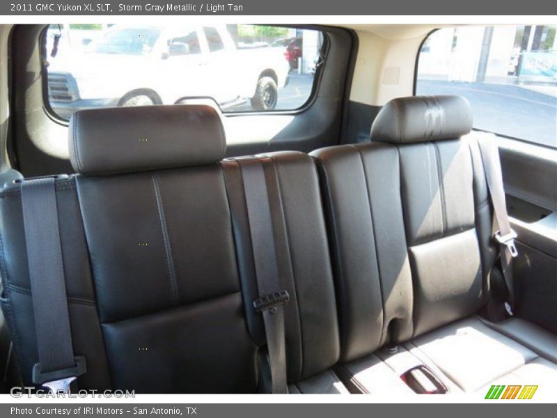 Storm Gray Metallic / Light Tan 2011 GMC Yukon XL SLT