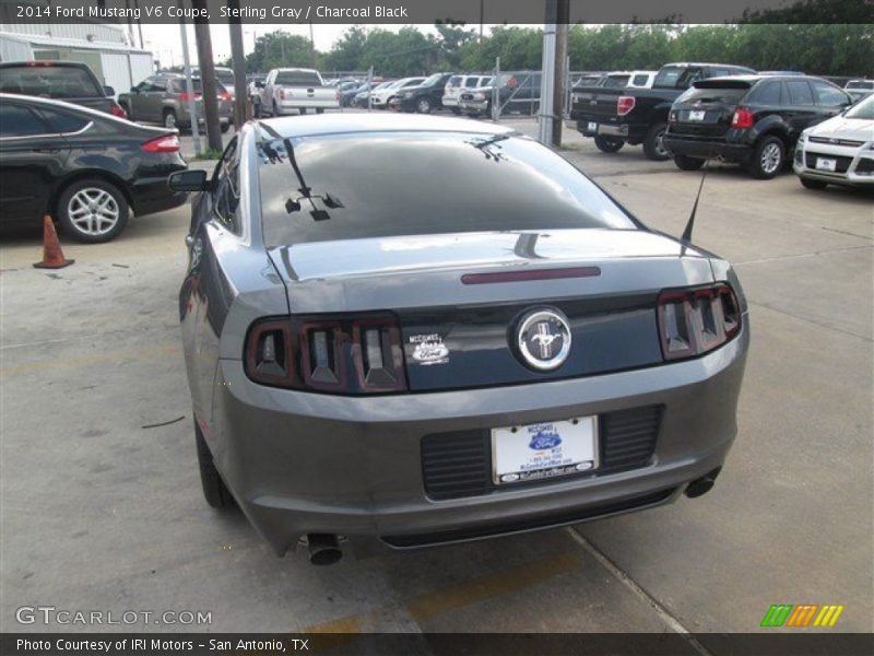 Sterling Gray / Charcoal Black 2014 Ford Mustang V6 Coupe