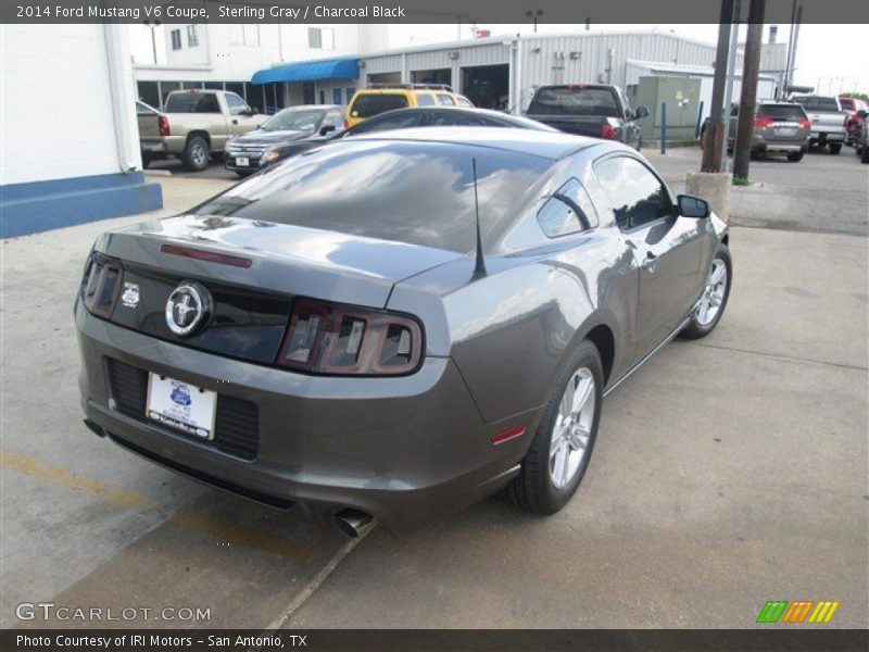 Sterling Gray / Charcoal Black 2014 Ford Mustang V6 Coupe