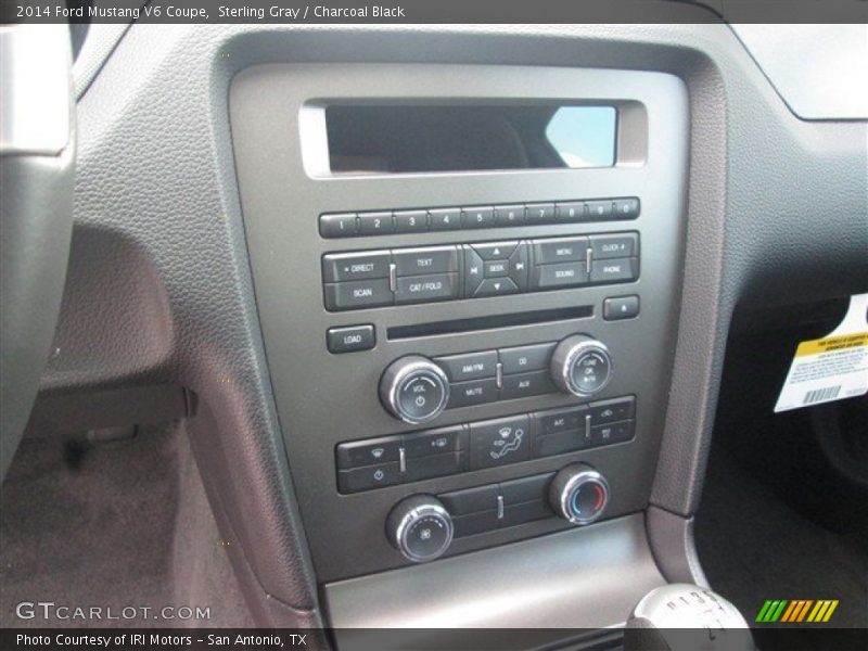 Sterling Gray / Charcoal Black 2014 Ford Mustang V6 Coupe