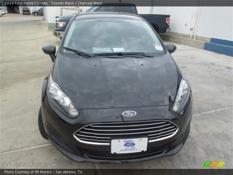 Tuxedo Black / Charcoal Black 2014 Ford Fiesta S Sedan