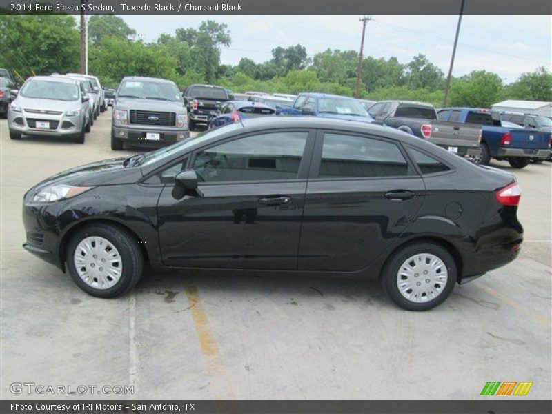 Tuxedo Black / Charcoal Black 2014 Ford Fiesta S Sedan