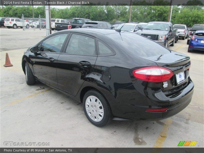 Tuxedo Black / Charcoal Black 2014 Ford Fiesta S Sedan