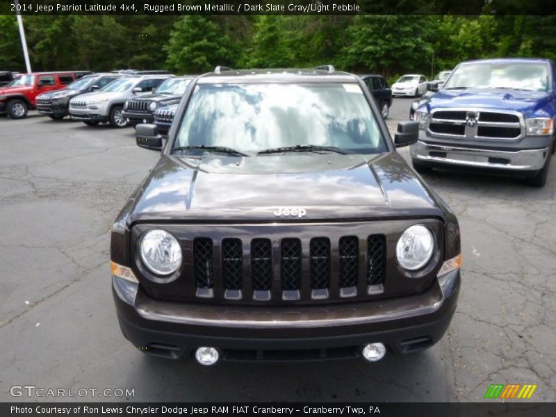 Rugged Brown Metallic / Dark Slate Gray/Light Pebble 2014 Jeep Patriot Latitude 4x4