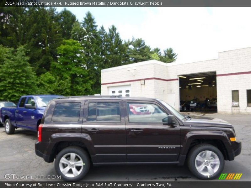 Rugged Brown Metallic / Dark Slate Gray/Light Pebble 2014 Jeep Patriot Latitude 4x4