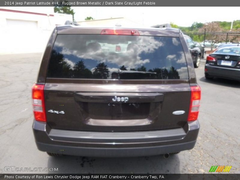 Rugged Brown Metallic / Dark Slate Gray/Light Pebble 2014 Jeep Patriot Latitude 4x4