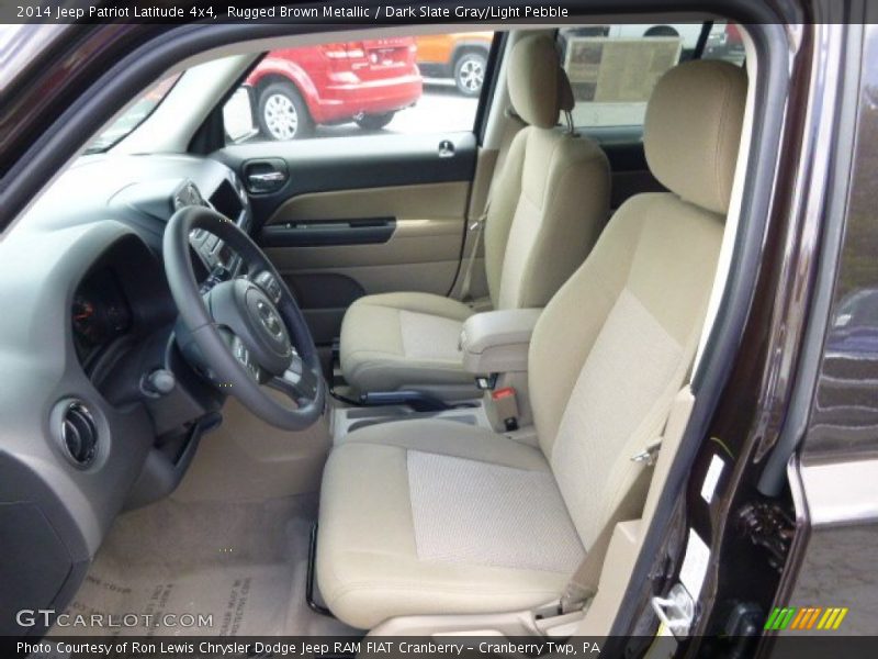 Rugged Brown Metallic / Dark Slate Gray/Light Pebble 2014 Jeep Patriot Latitude 4x4