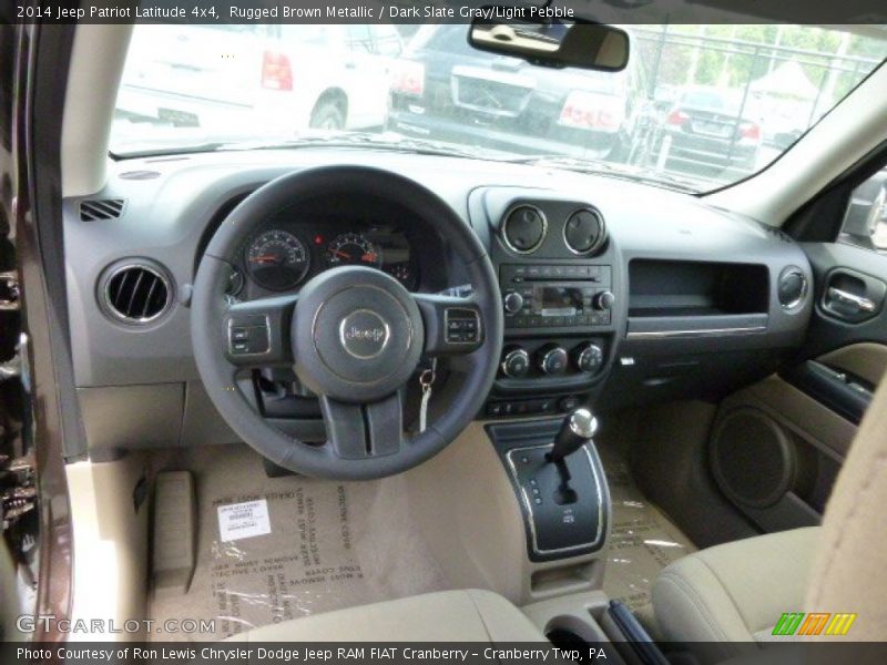 Rugged Brown Metallic / Dark Slate Gray/Light Pebble 2014 Jeep Patriot Latitude 4x4