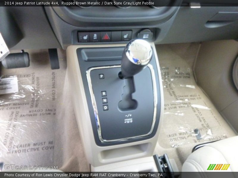 Rugged Brown Metallic / Dark Slate Gray/Light Pebble 2014 Jeep Patriot Latitude 4x4