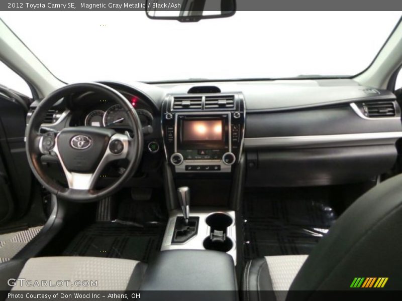 Magnetic Gray Metallic / Black/Ash 2012 Toyota Camry SE