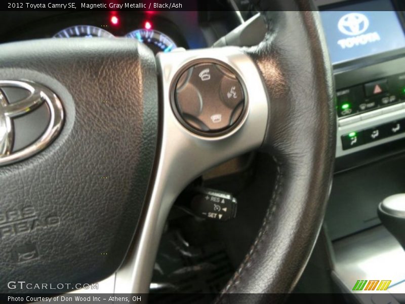 Magnetic Gray Metallic / Black/Ash 2012 Toyota Camry SE