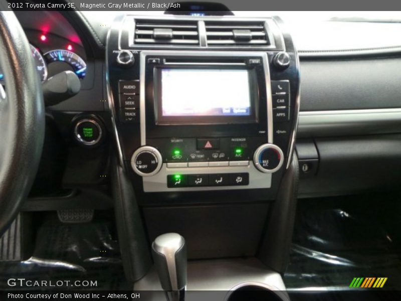 Magnetic Gray Metallic / Black/Ash 2012 Toyota Camry SE