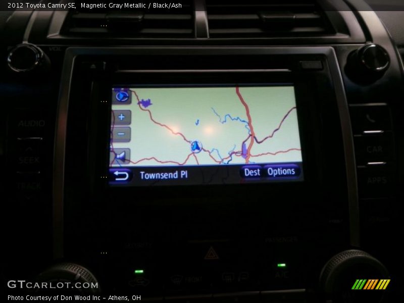 Magnetic Gray Metallic / Black/Ash 2012 Toyota Camry SE