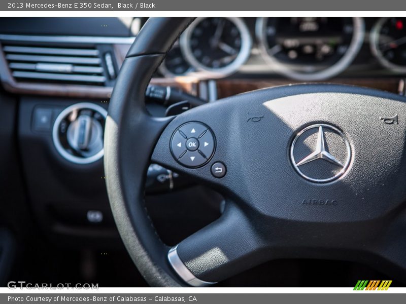 Black / Black 2013 Mercedes-Benz E 350 Sedan