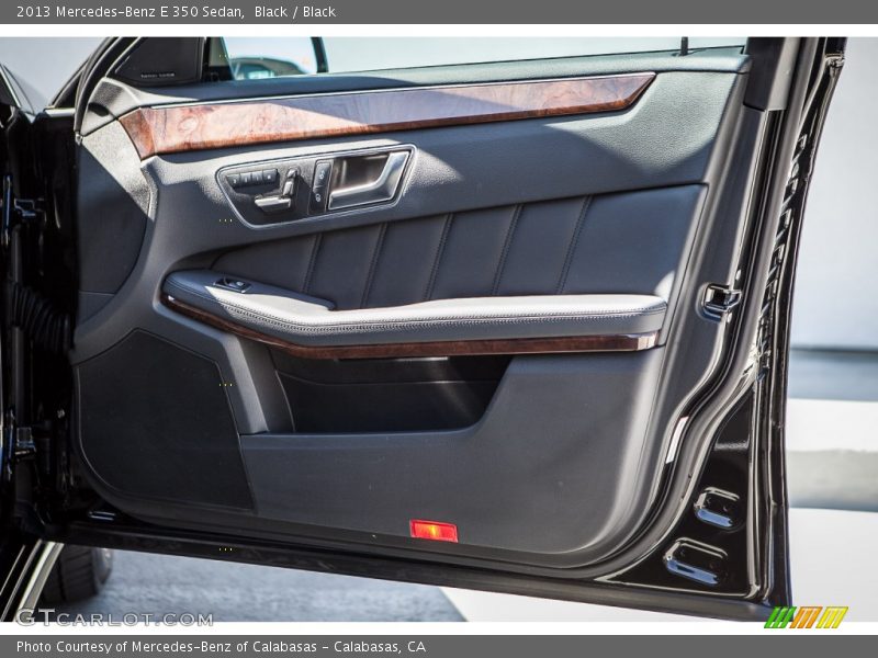 Black / Black 2013 Mercedes-Benz E 350 Sedan