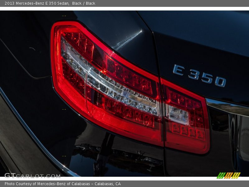 Black / Black 2013 Mercedes-Benz E 350 Sedan