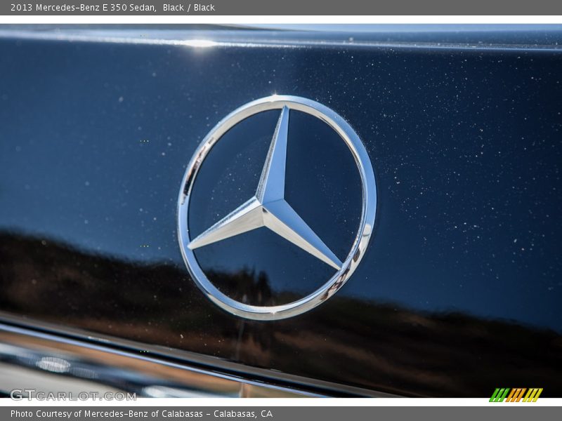 Black / Black 2013 Mercedes-Benz E 350 Sedan
