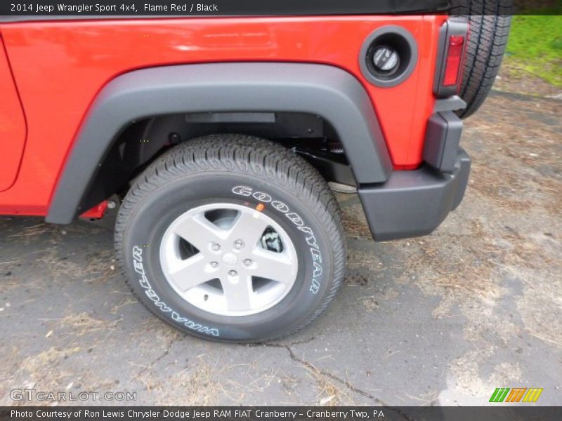 Flame Red / Black 2014 Jeep Wrangler Sport 4x4