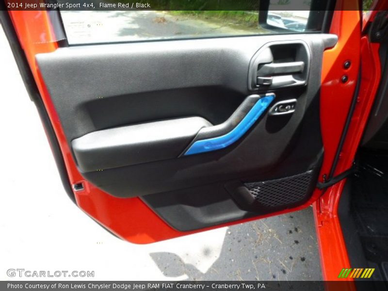 Flame Red / Black 2014 Jeep Wrangler Sport 4x4