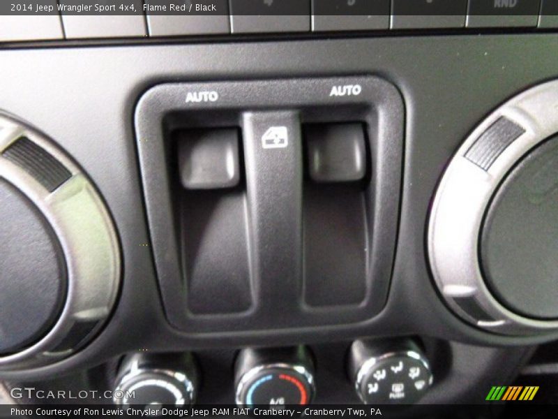 Flame Red / Black 2014 Jeep Wrangler Sport 4x4