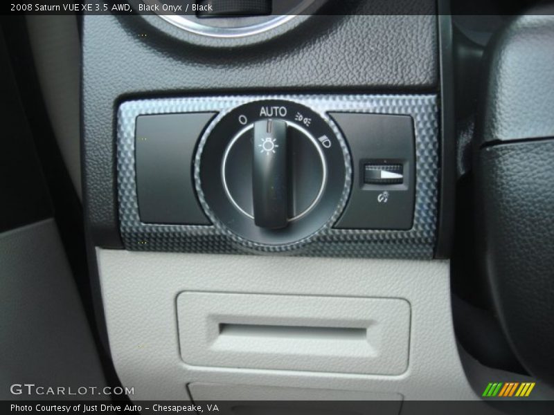 Controls of 2008 VUE XE 3.5 AWD